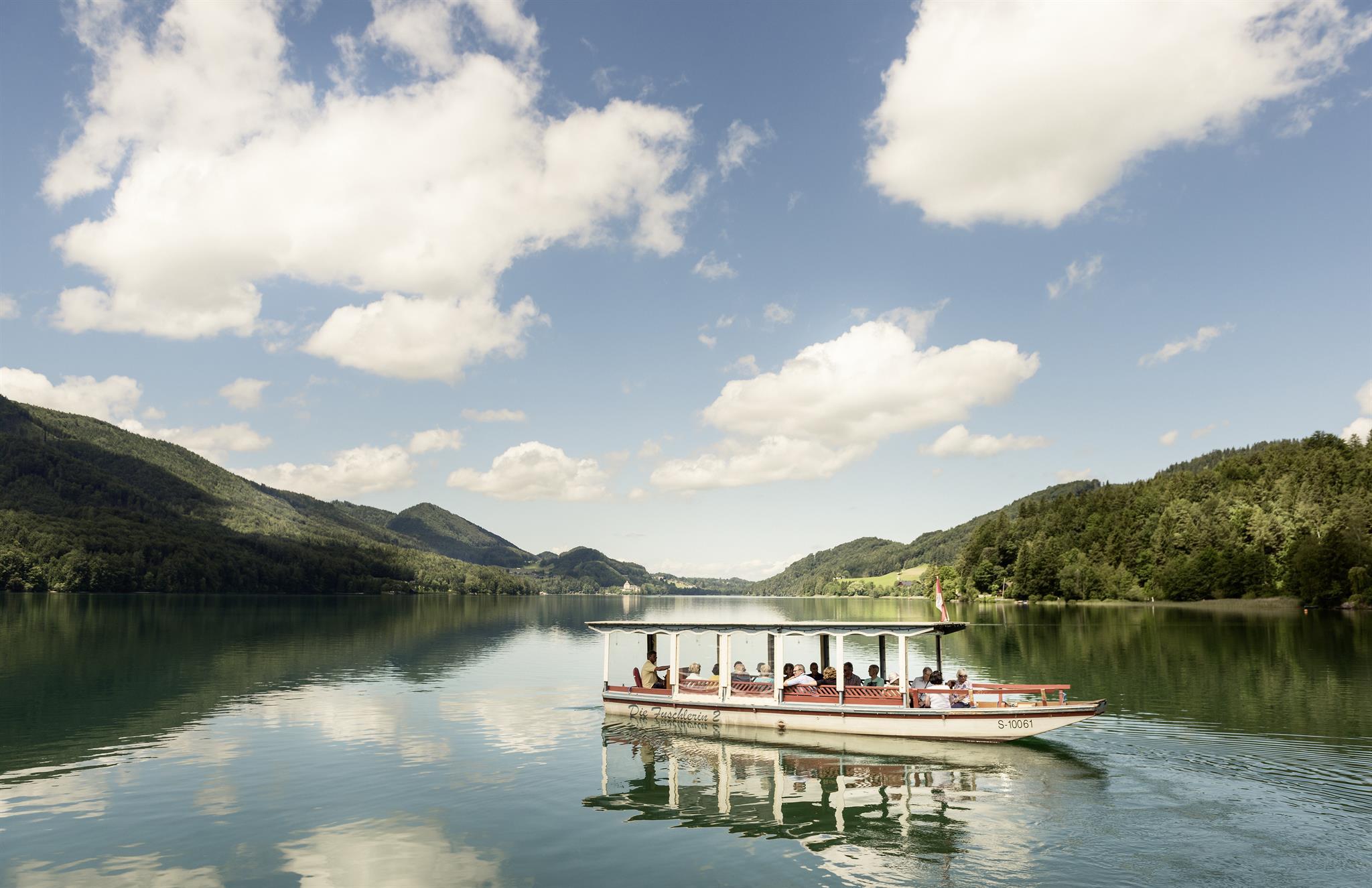 Zillenschifffahrt am Fuschlsee