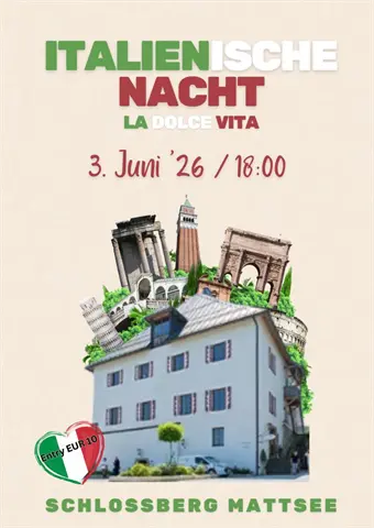 La Vita e Bella – Italienische Nacht am Schlossberg