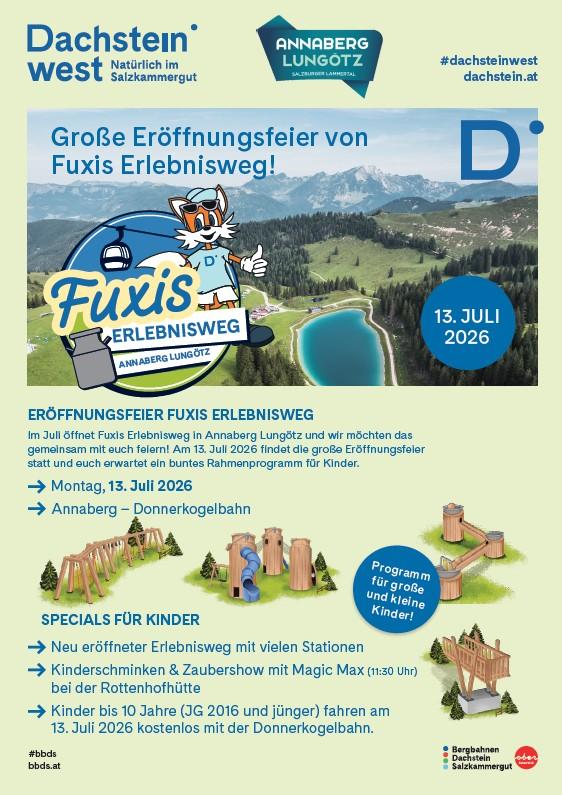 Große Eröffnungsfeier von FUXIS Erlebnisweg