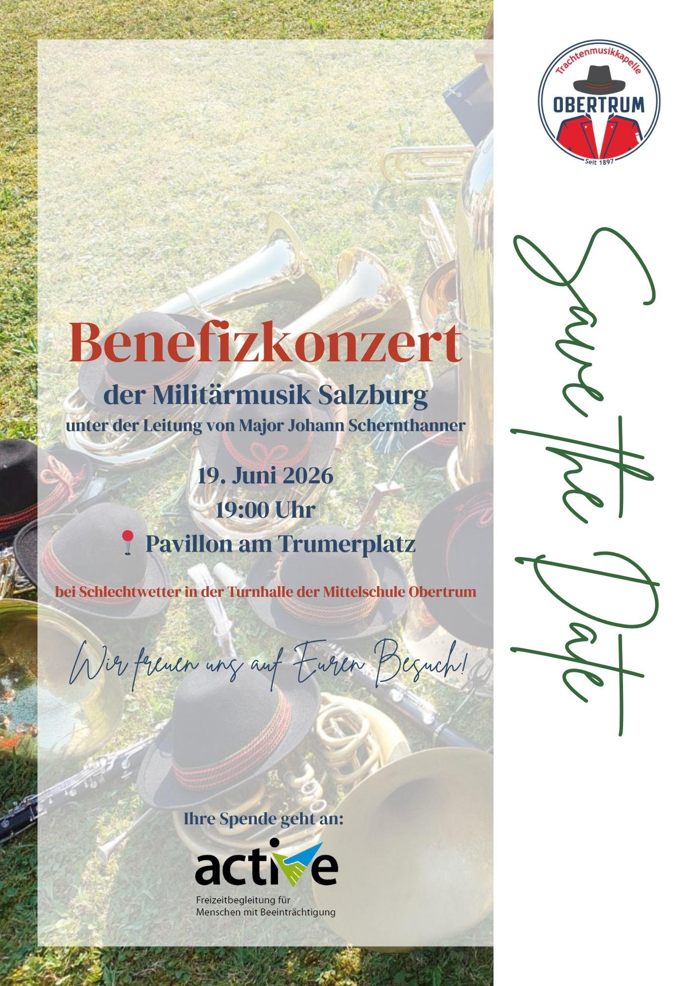 Benefizkonzert – Militärmusik Salzburg