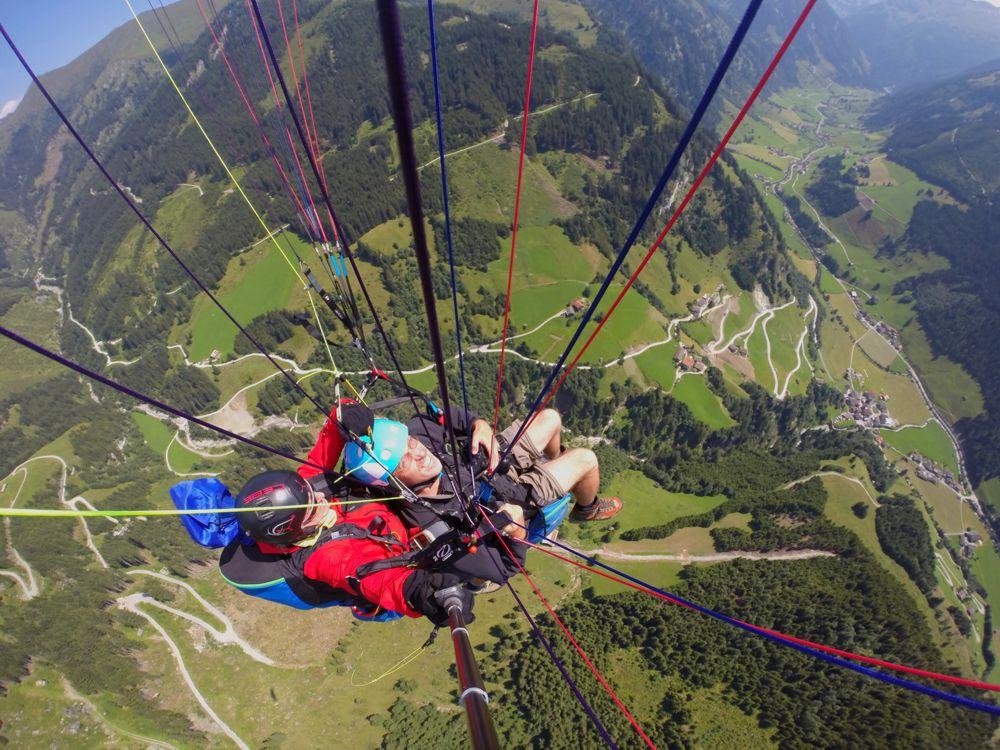 BERG-GESUND Gleitschirm-Tandemflug