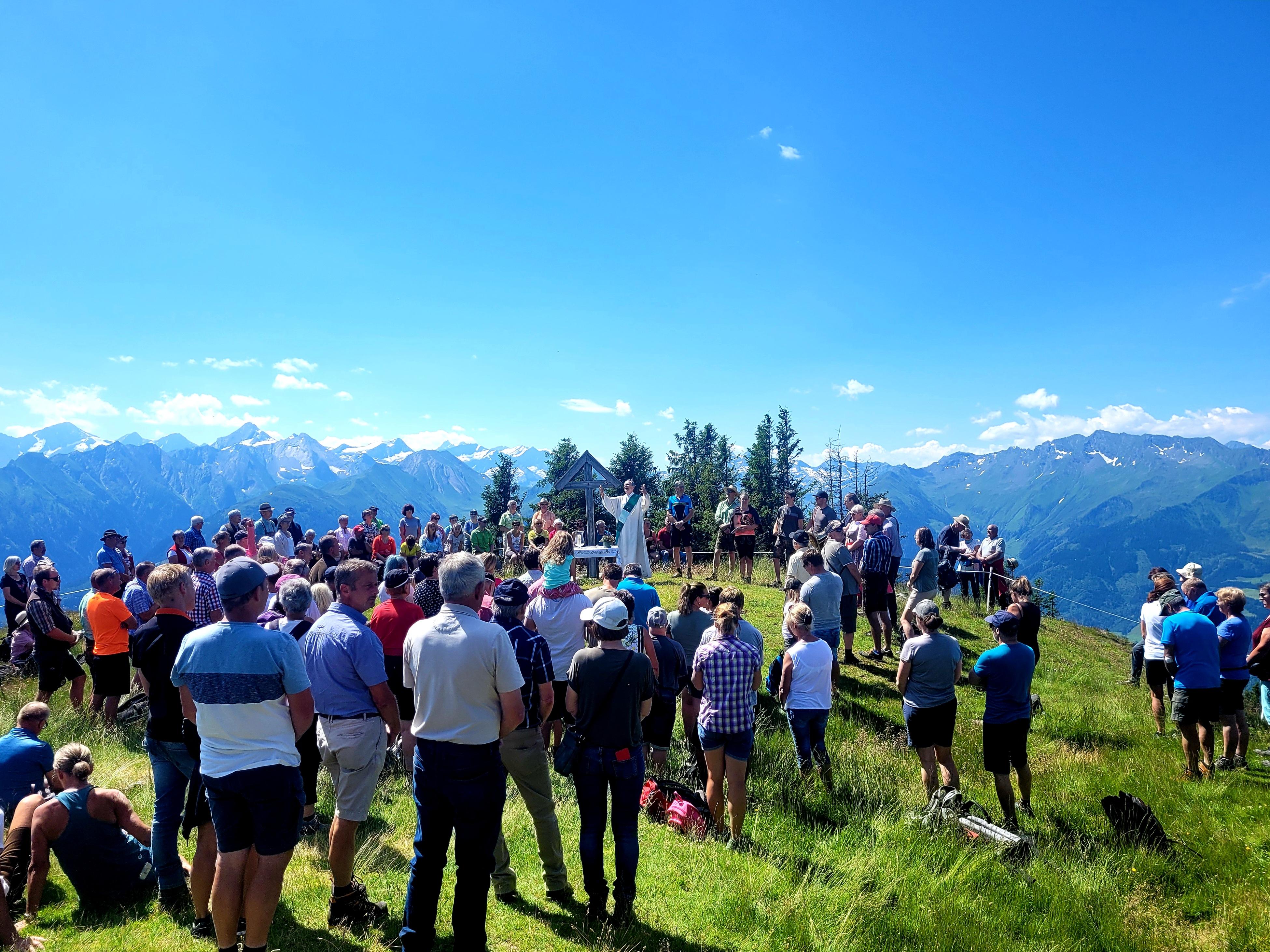 Bergmesse bei der Hochsonnbergalm