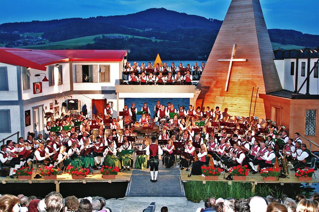 Blasmusik Großkonzert auf der Seebühne