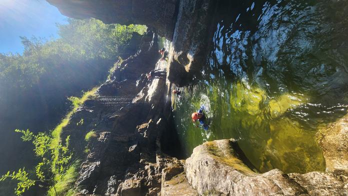 Canyoning durch die Strubklamm