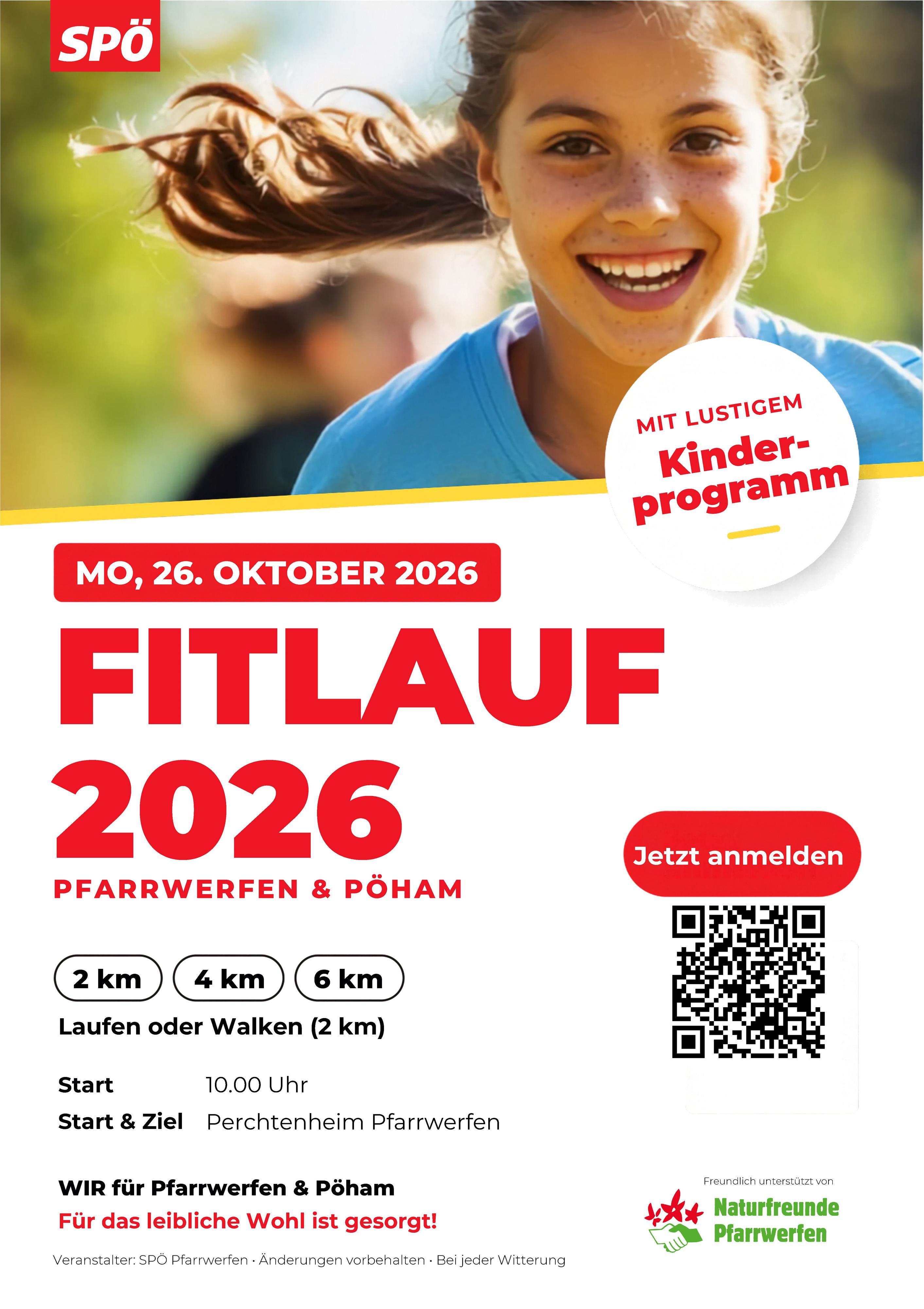 Fitlauf Pfarrwerfen & Pöham