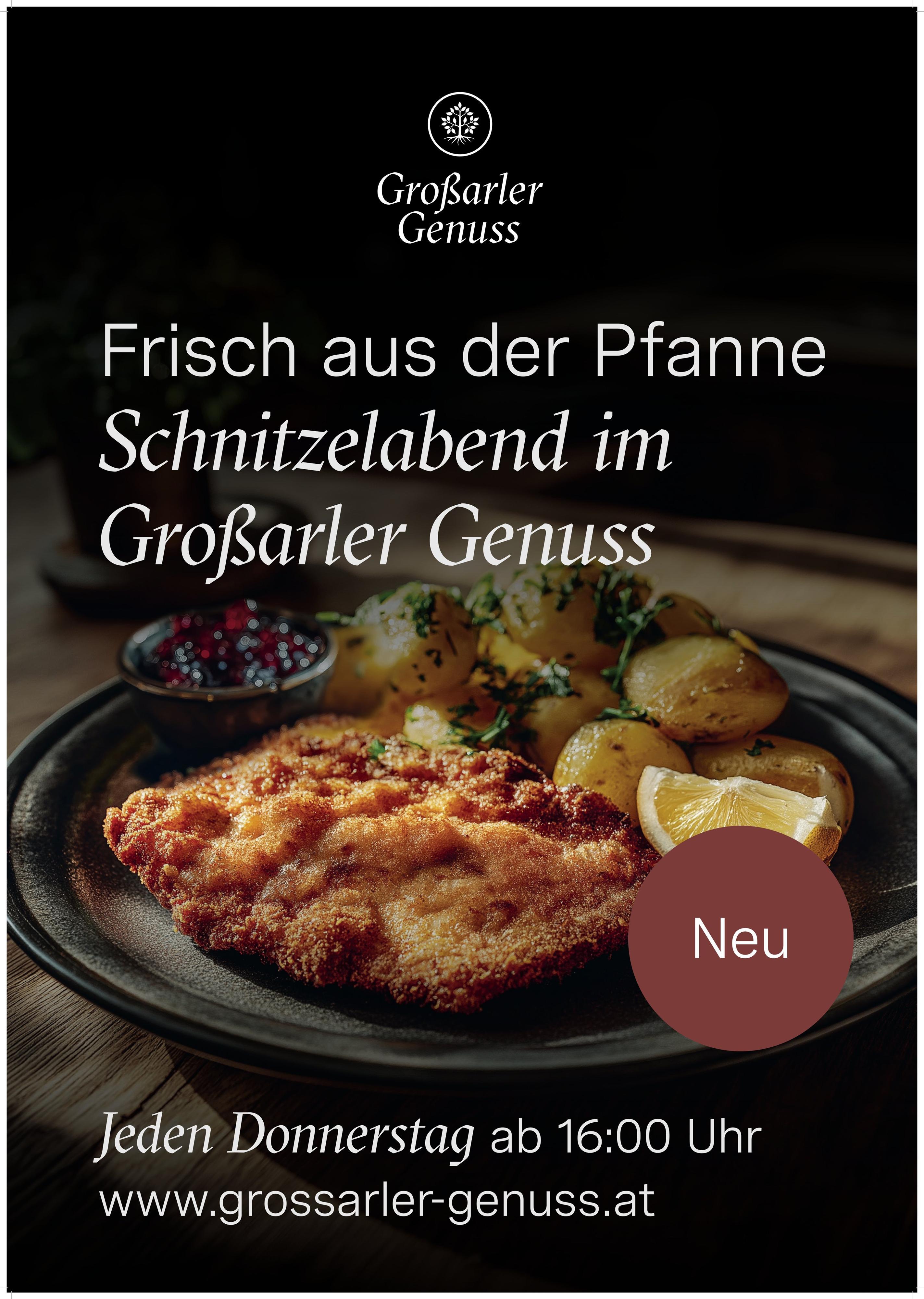 Schnitzelabend im Großarler Genuss