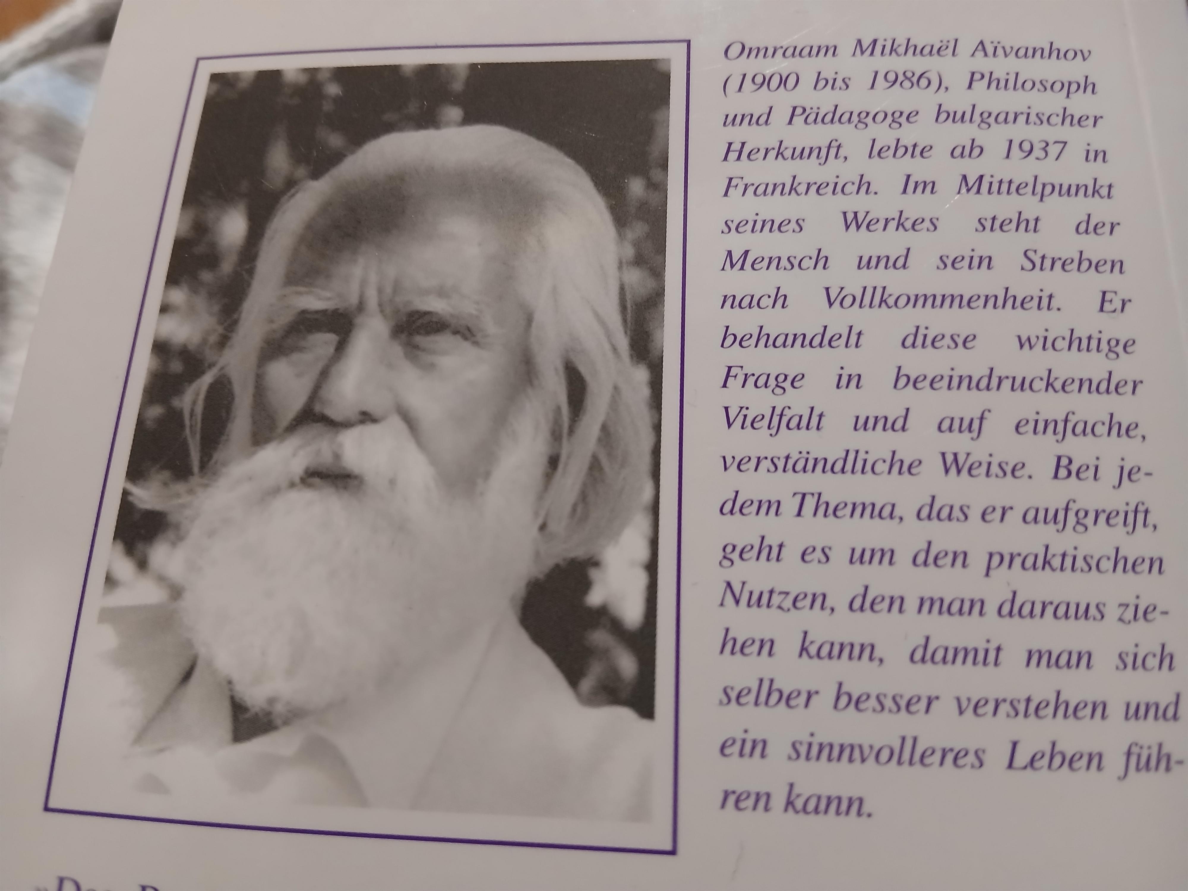 Vortrag: Der Mensch erobert sein Schicksal