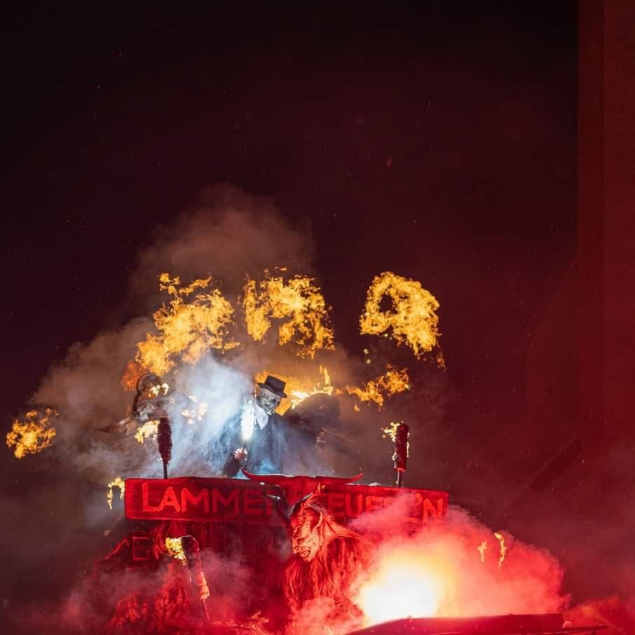 Traditioneller Krampuslauf