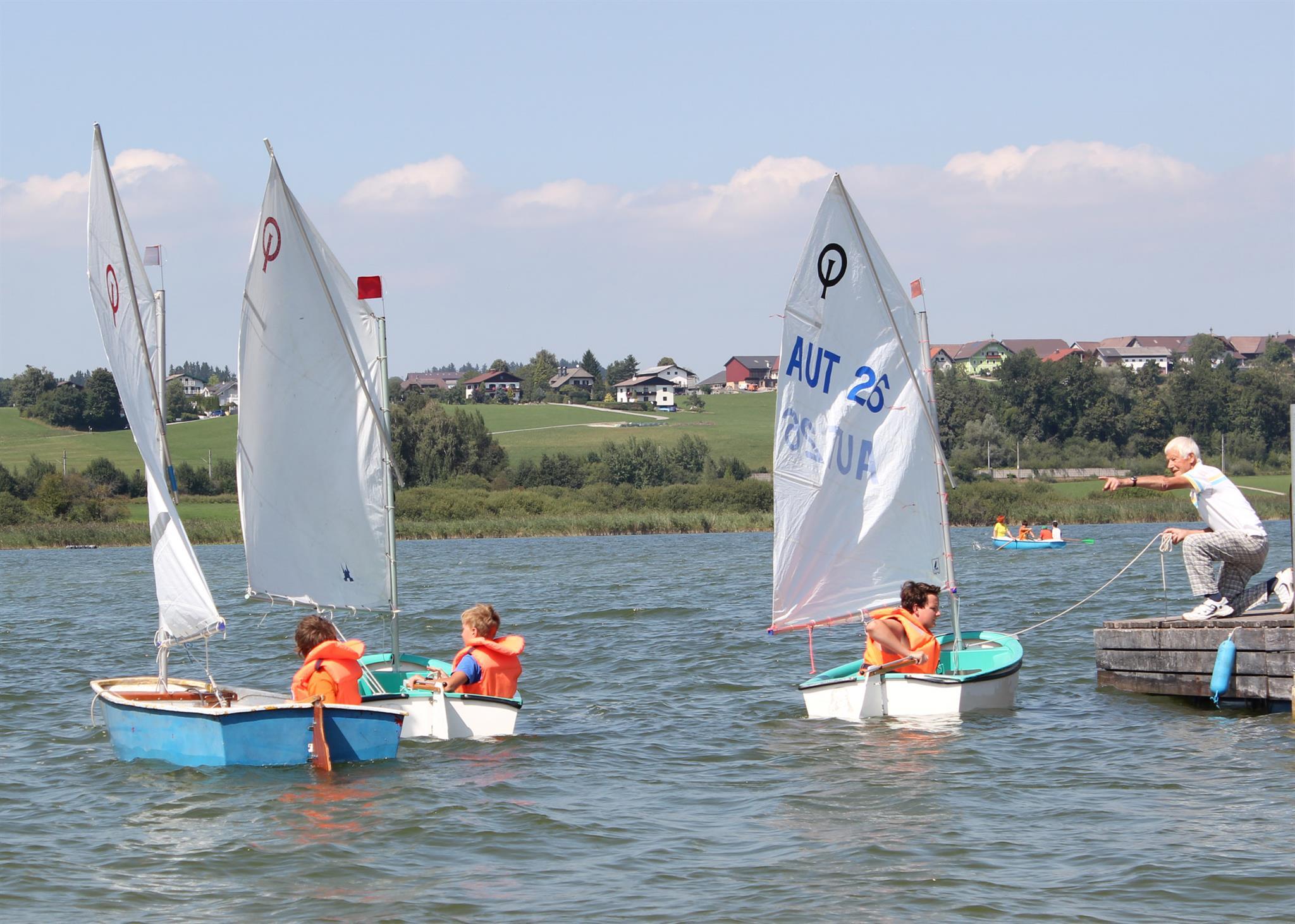 4-tägige Segelkurse für Kinder