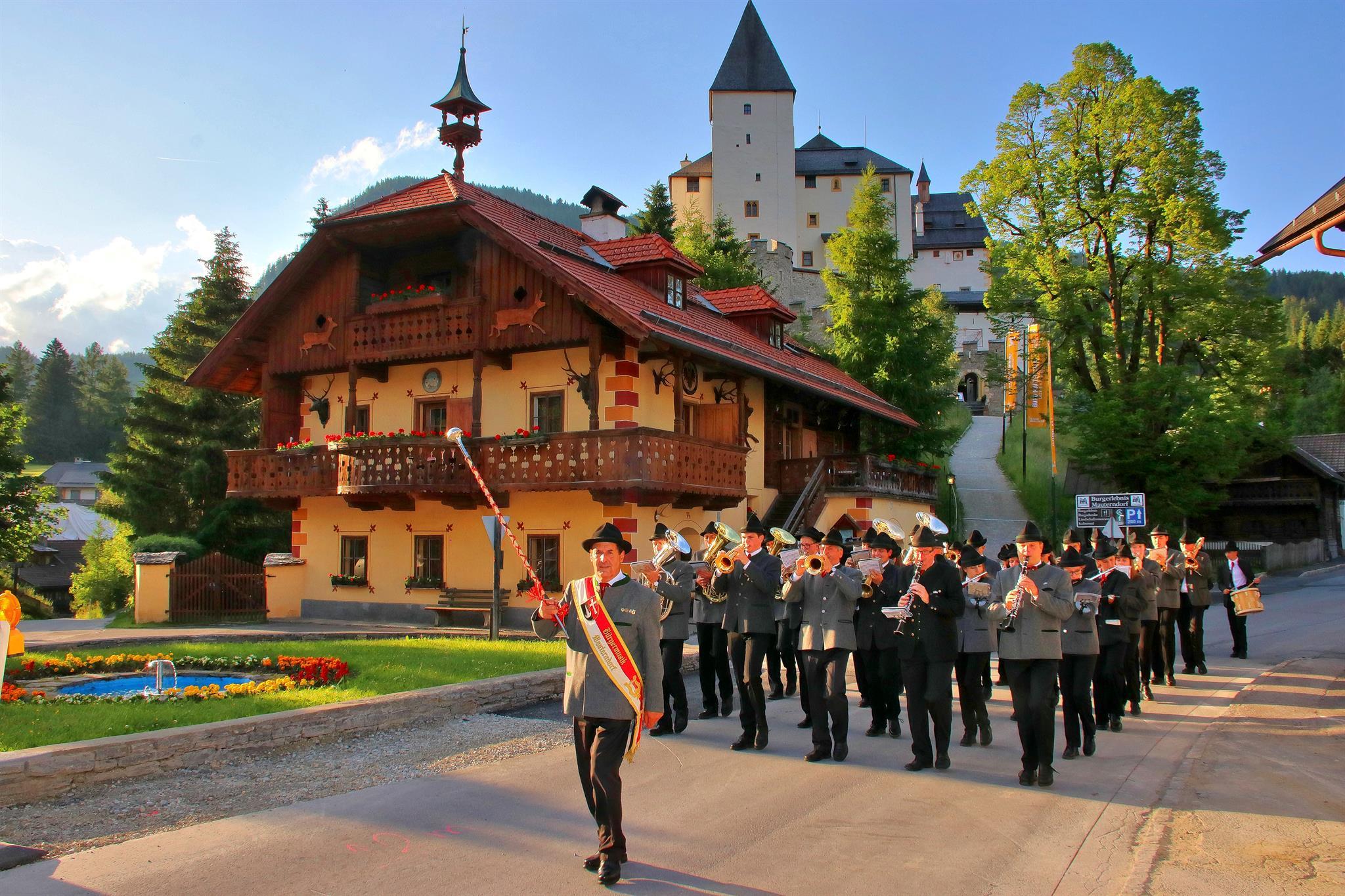 Platzkonzert der Bürgermusik Mauterndorf