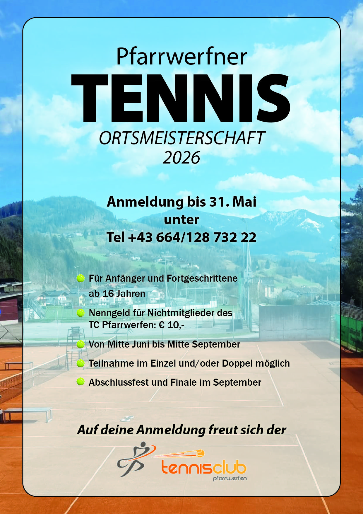 Pfarrwerfner Tennis Ortsmeisterschaft