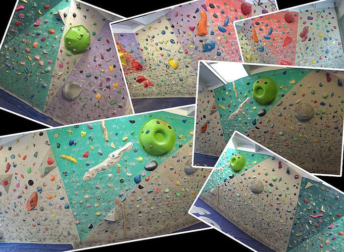 Klettern Boulderhalle