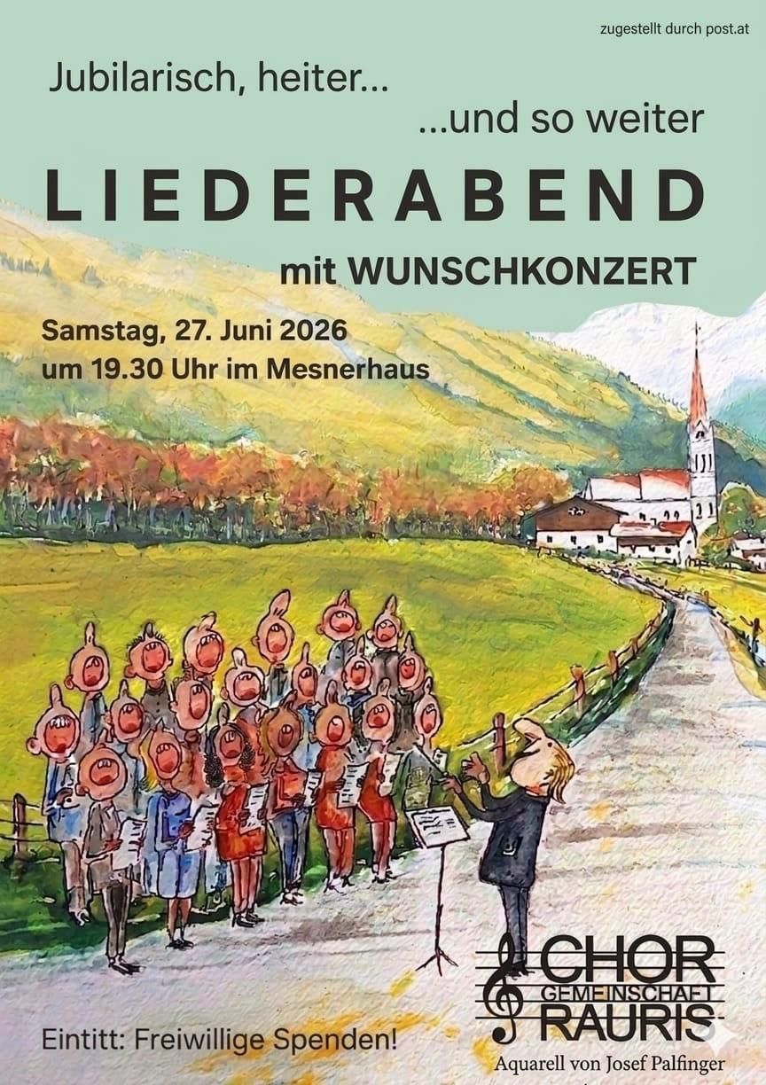 Liederabend mit Wunschkonzert