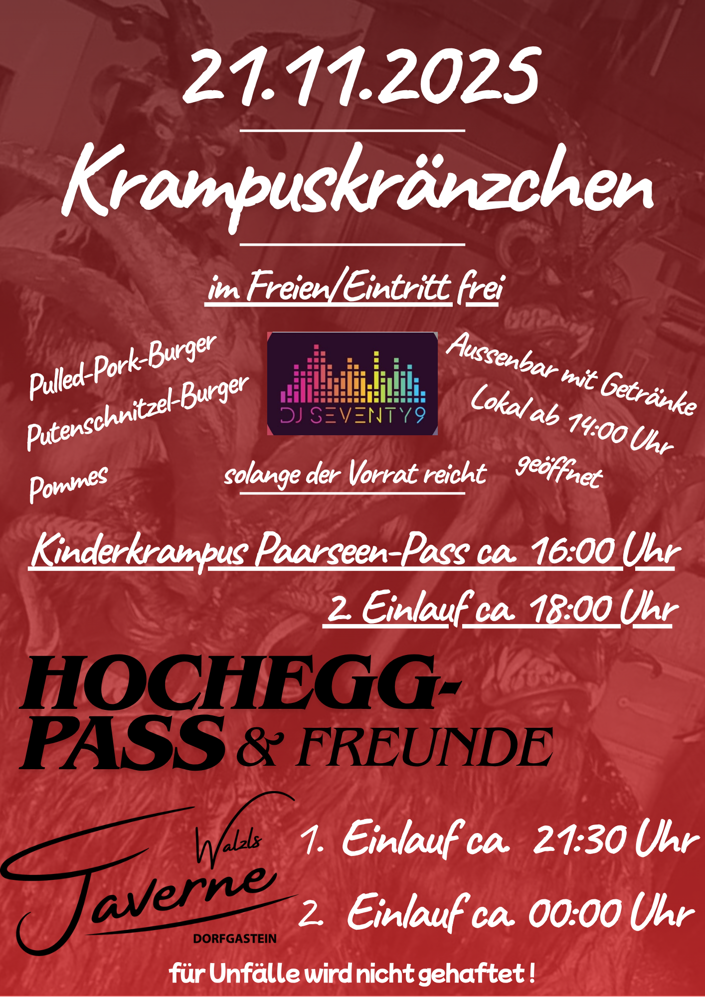 Krampuskränzchen Walzls Taverne