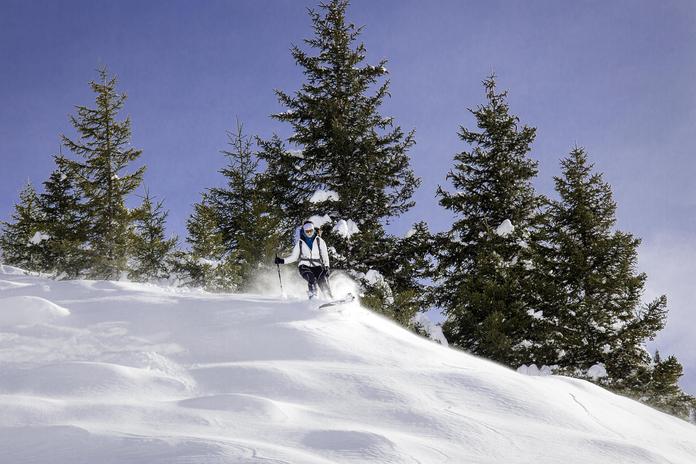 Markierte Skitourenroute Kreuzboden - Waldalm