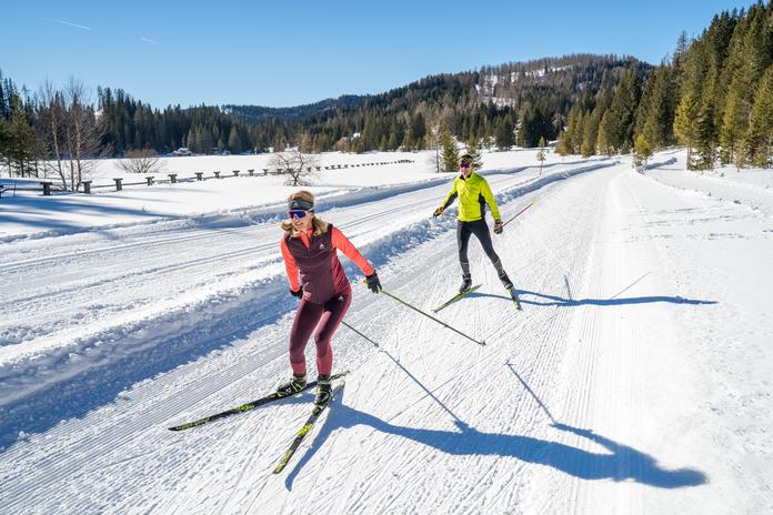 Langlaufen Höhenloipe Preber