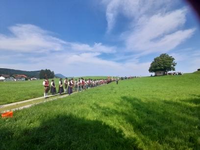 Fronleichnams Prozession in Hof