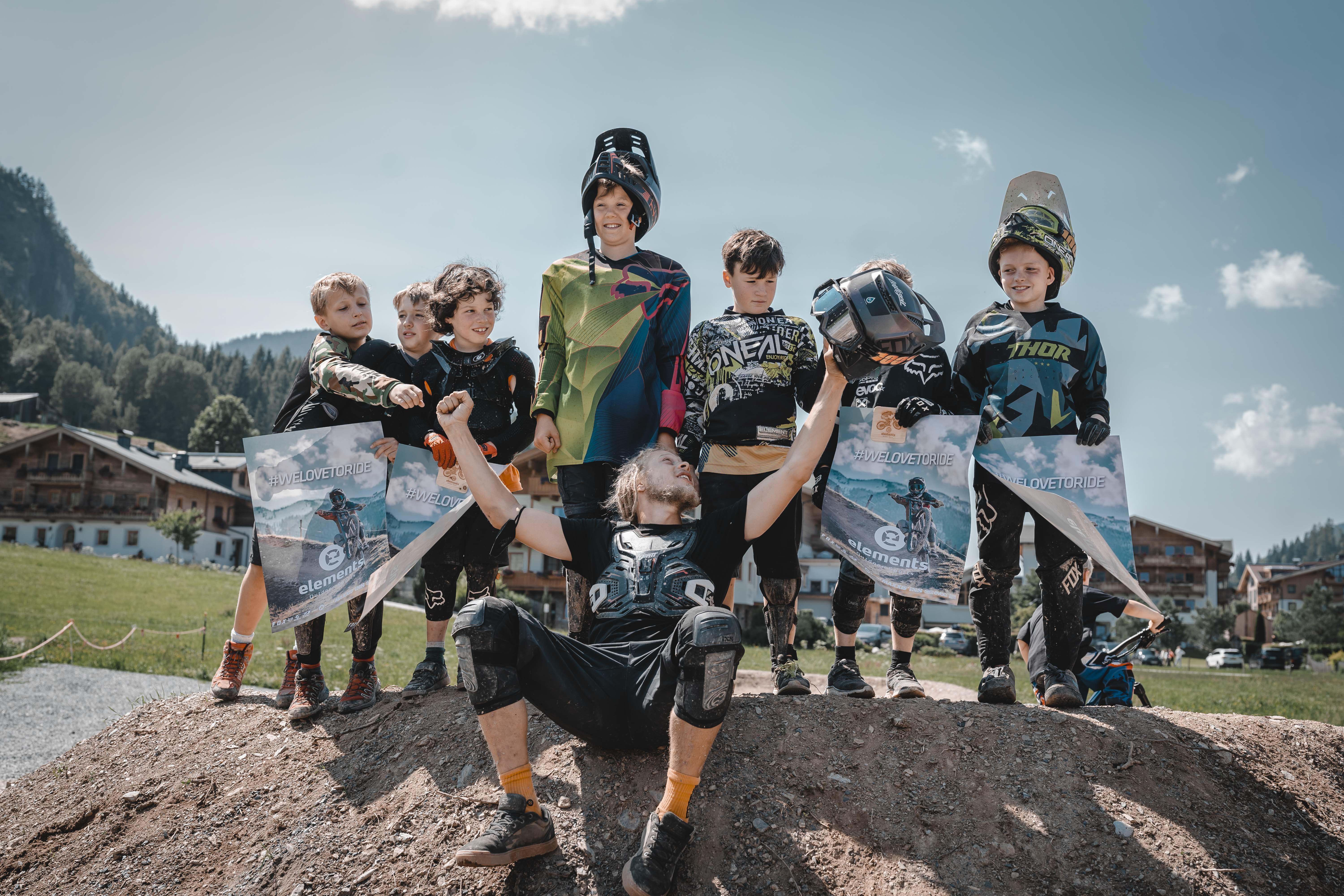 Kinder Geburtstag im Bike Park