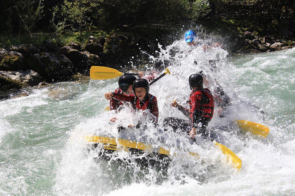 Wildwasser-Rafting