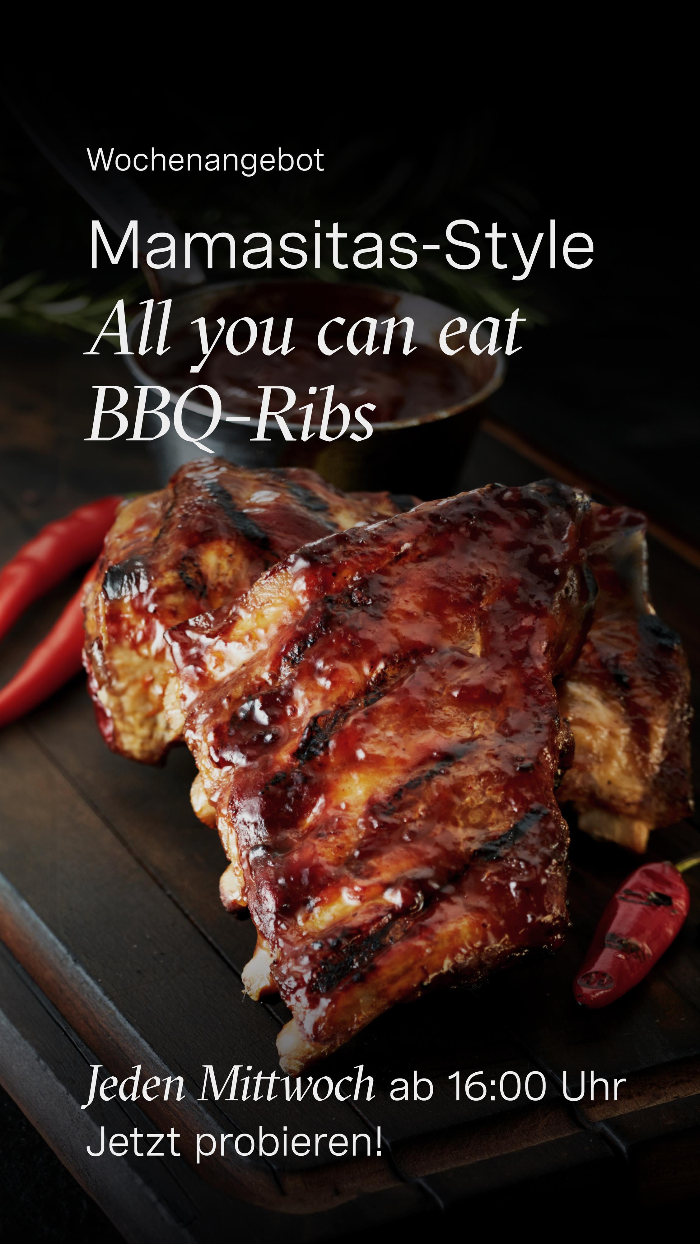 All you can eat BBQ-Ribs im Großarler Genuss
