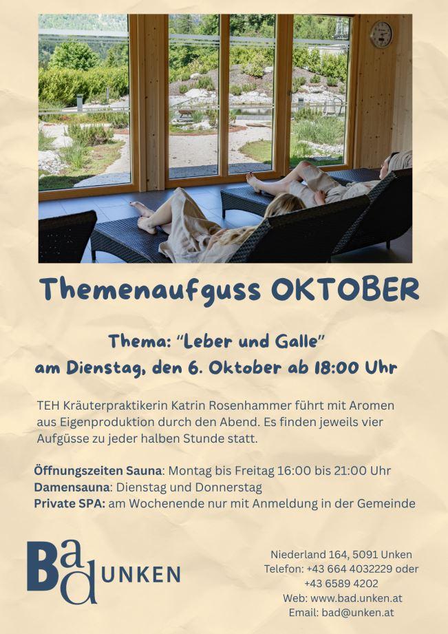 Themenaufguss „Leber und Galle“