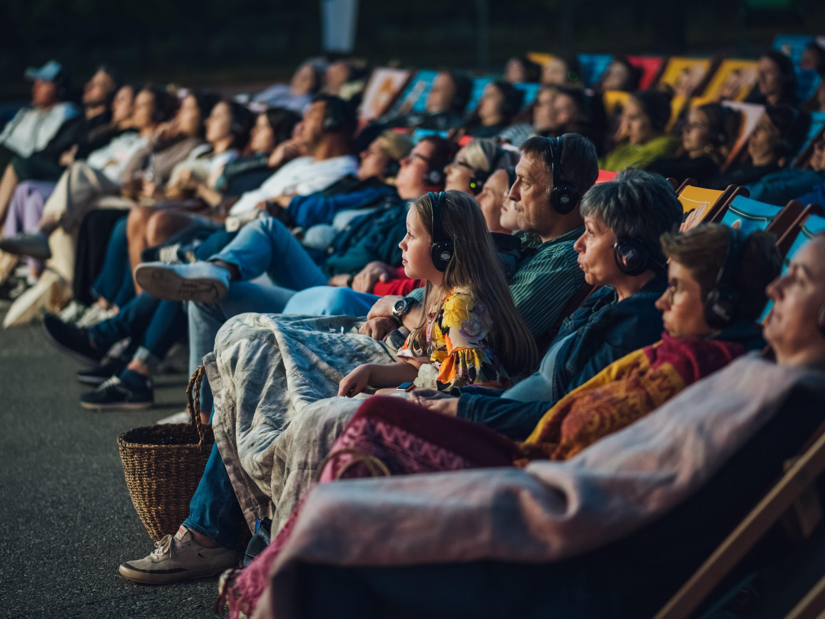 Silent Cinema beim Kraftwerk Hauptstufe in Kaprun