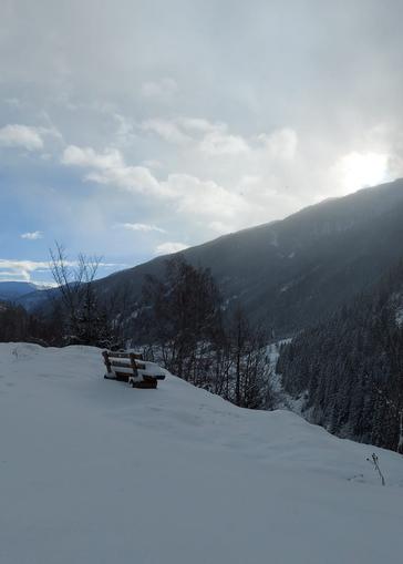 Winterwanderung Muhr - Jedl