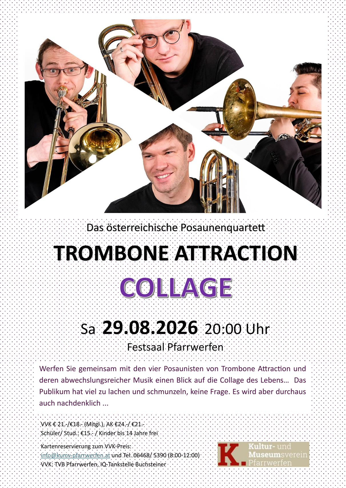 Konzert: Trombone Attraction „Collage“