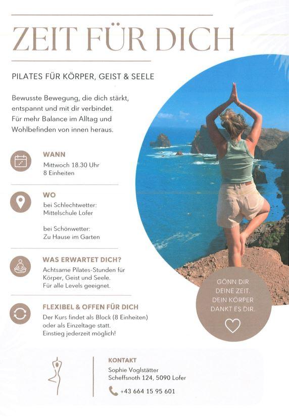 Pilates für Körper, Geist & Seele