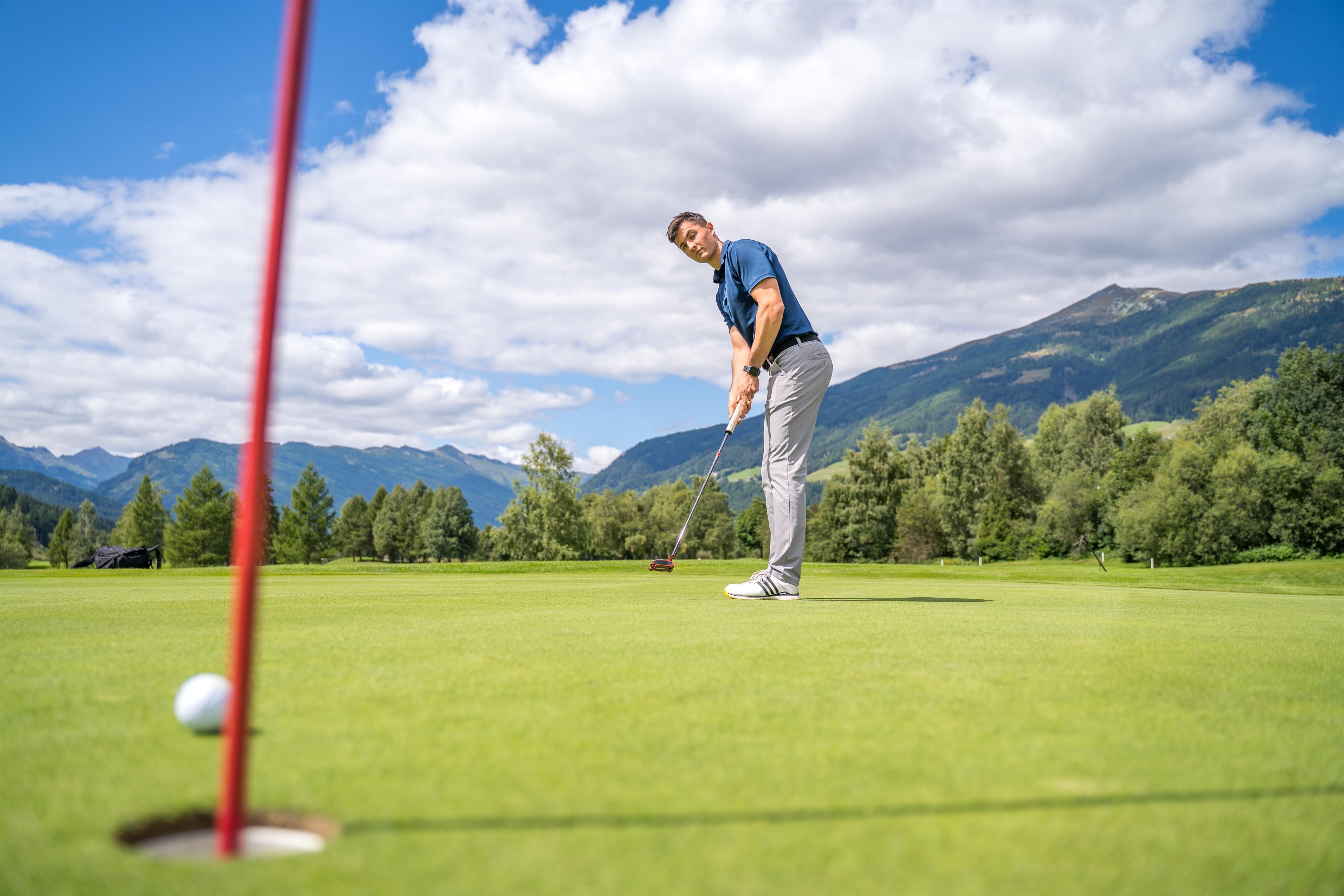 Kostenloses Golfschnuppern