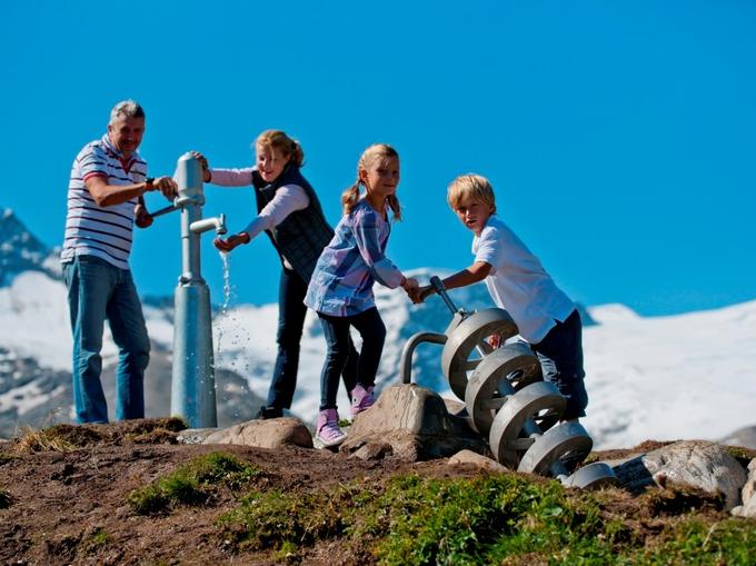 Kinderspielplatz Stausee Mooserboden