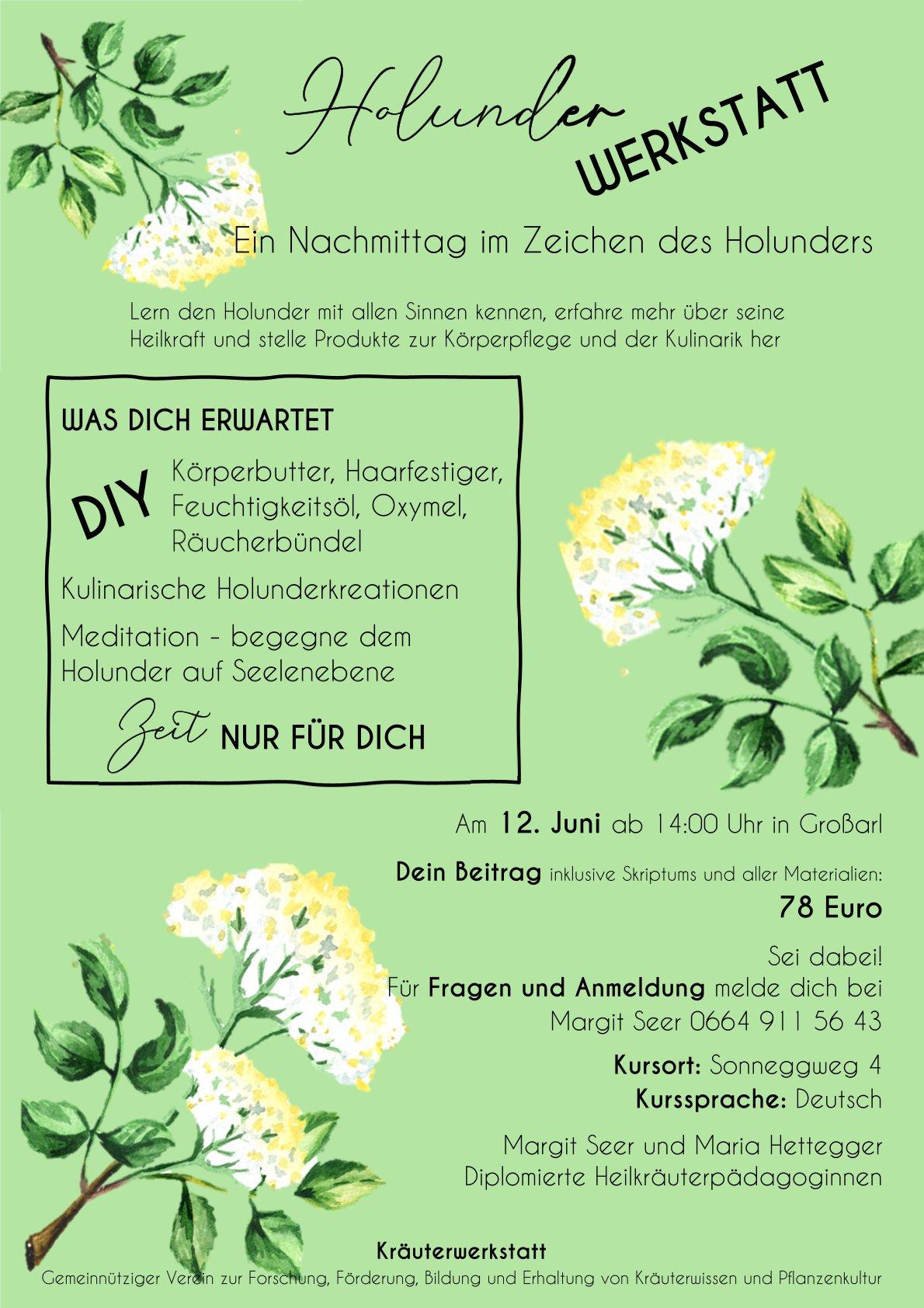 Holunder Werkstatt