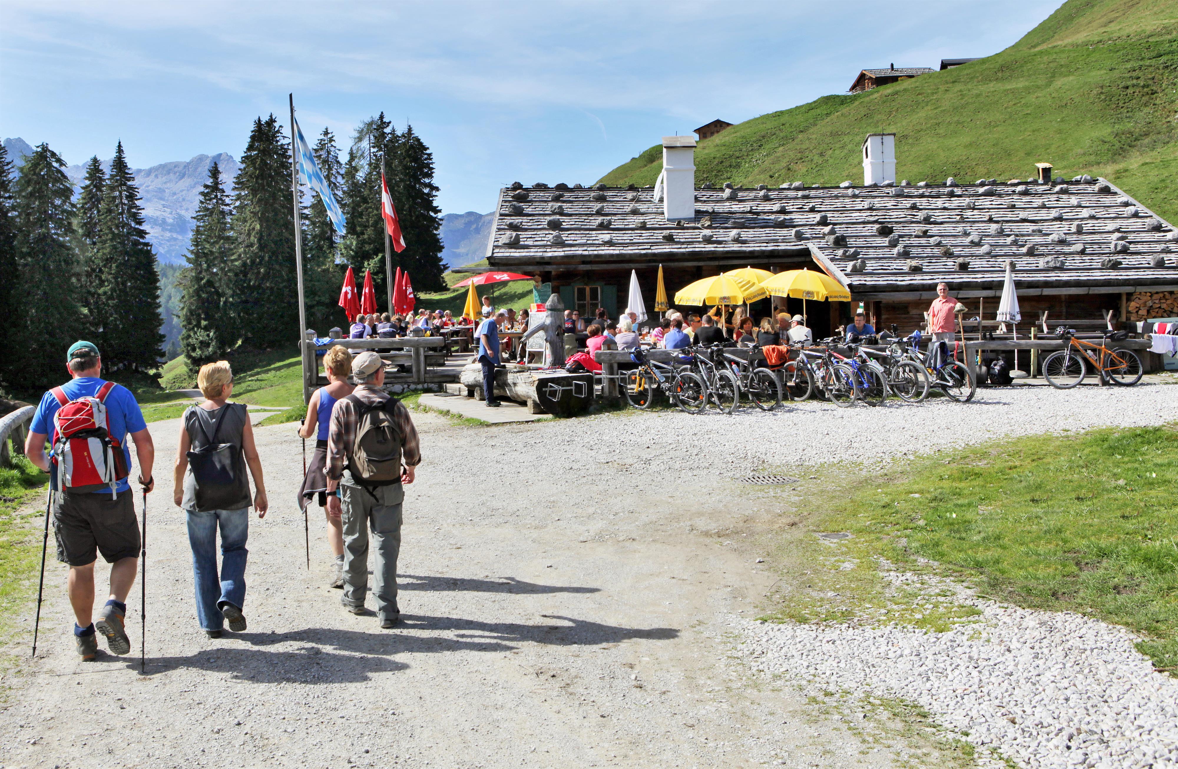 Aufg`spüt auf der Kallbrunnalm