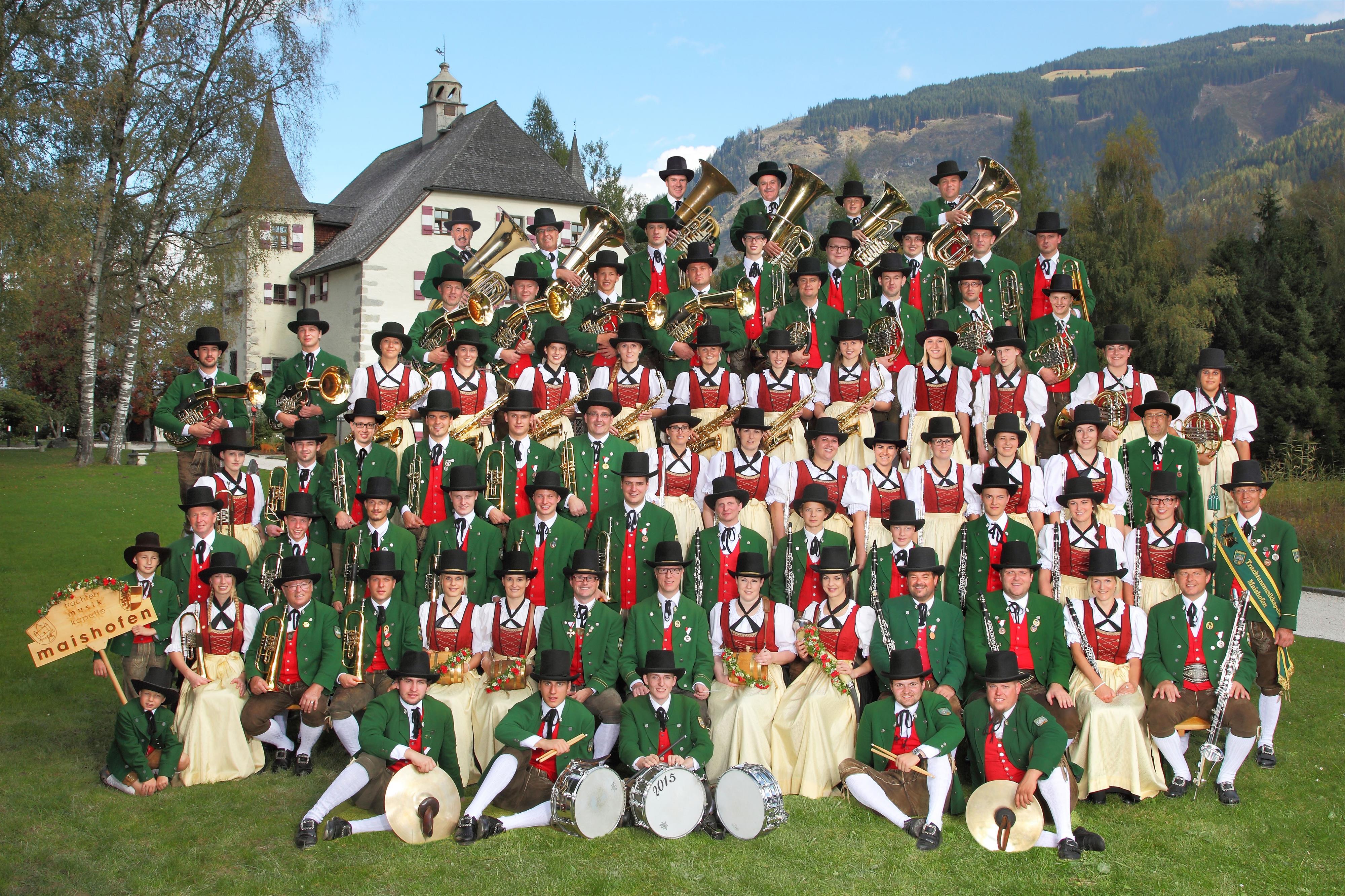 Sommerkonzert der Trachtenmusikkapelle Maishofen