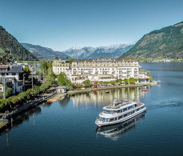 Schifffahrt am Zeller See