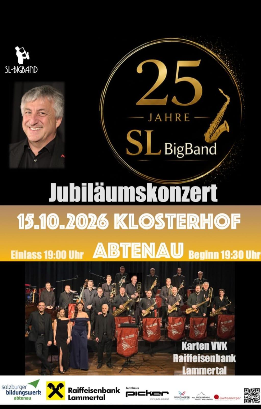 Jubiläumskonzert der SL-BigBand
