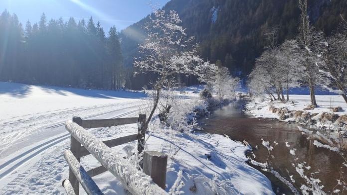 Langlaufen-Romantikloipe Lessach