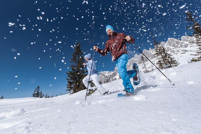Schneeschuhwandern in Dienten