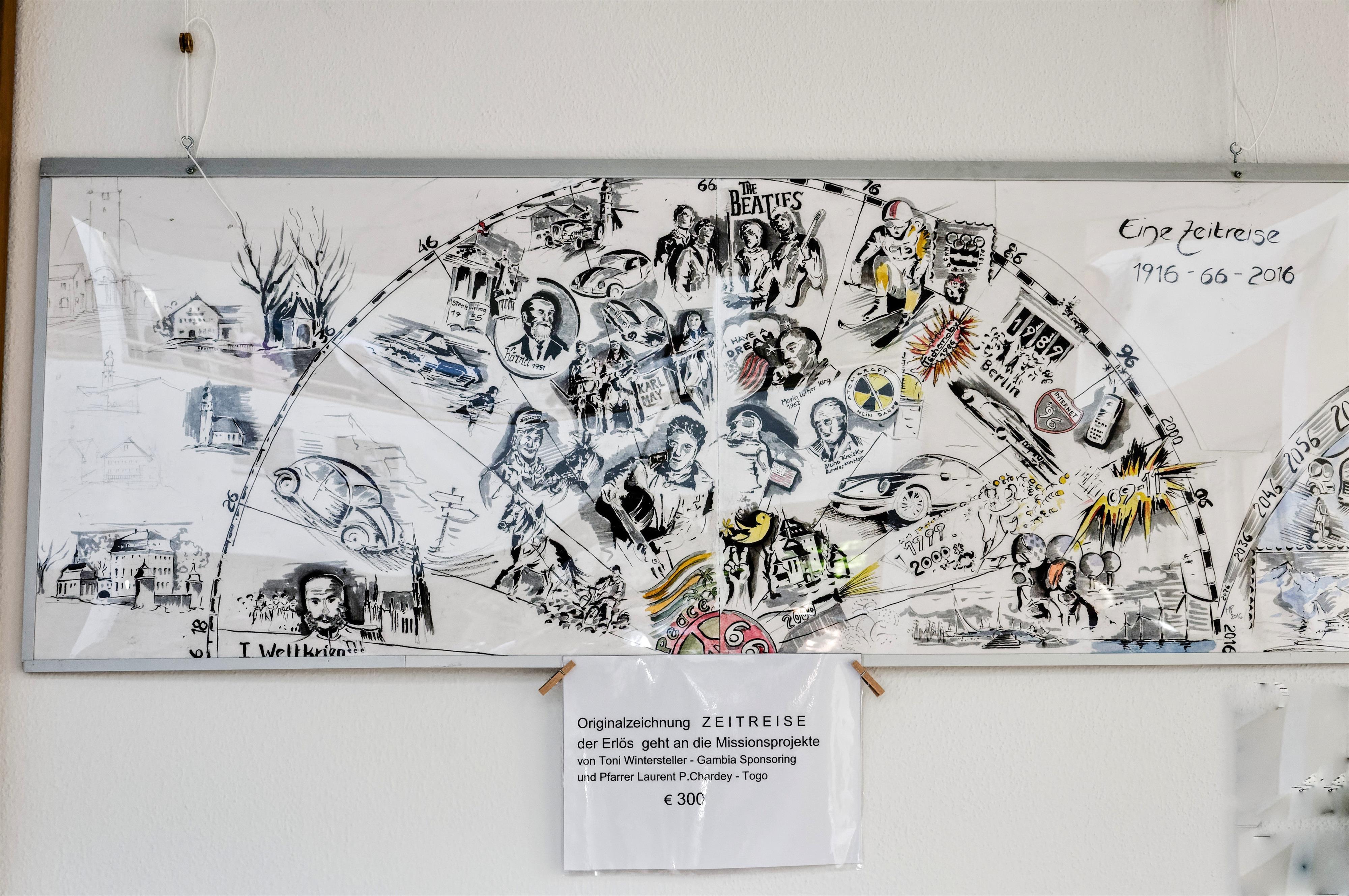 Ausstellung – Aquarelle & Zeichnungen von Franz Moser