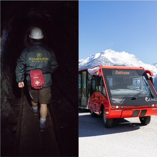 Mit dem eLINER zum Schaubergwerk Hochfeld