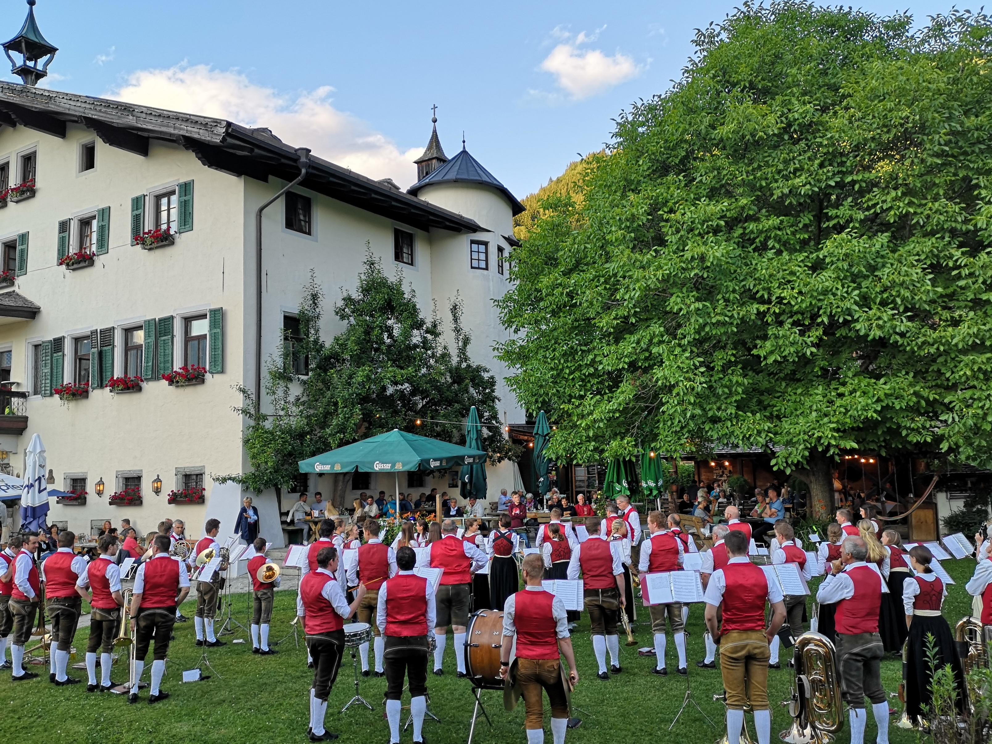 Sommerkonzert der Trachtenmusikkapelle Maishofen