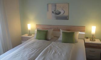 Double room with shower/WC, south-facing with a view of the agricultural world