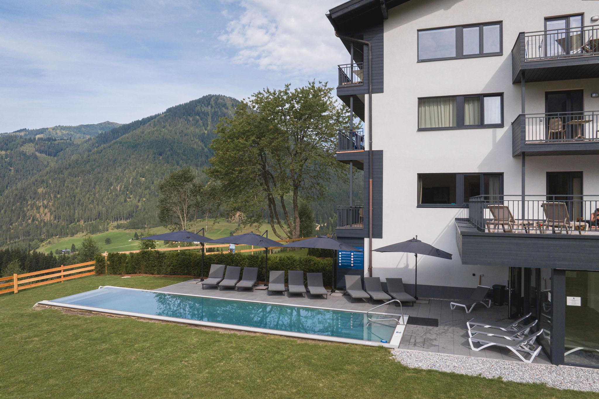 Hideaway Dachstein West in the middle of the Salzburg Alps.