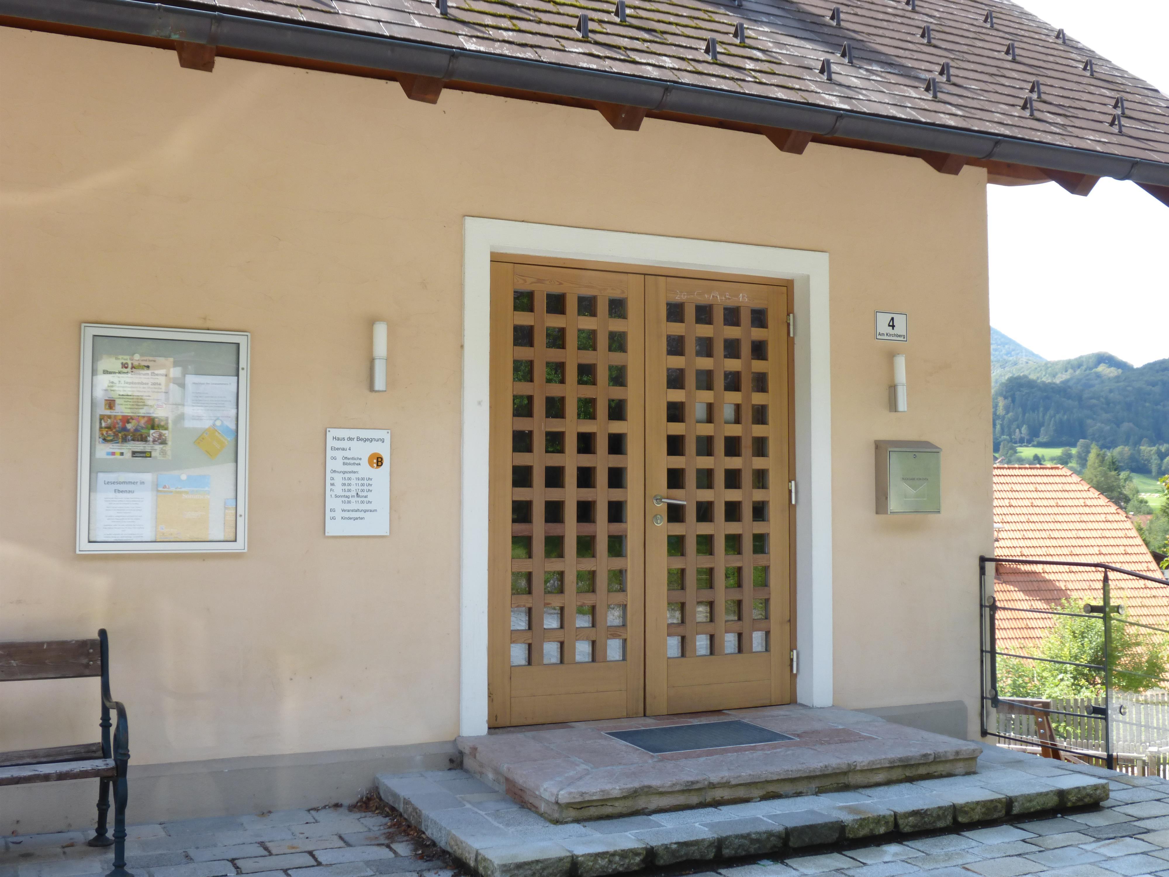 Literatur-Cafe in der Bibliothek Ebenau