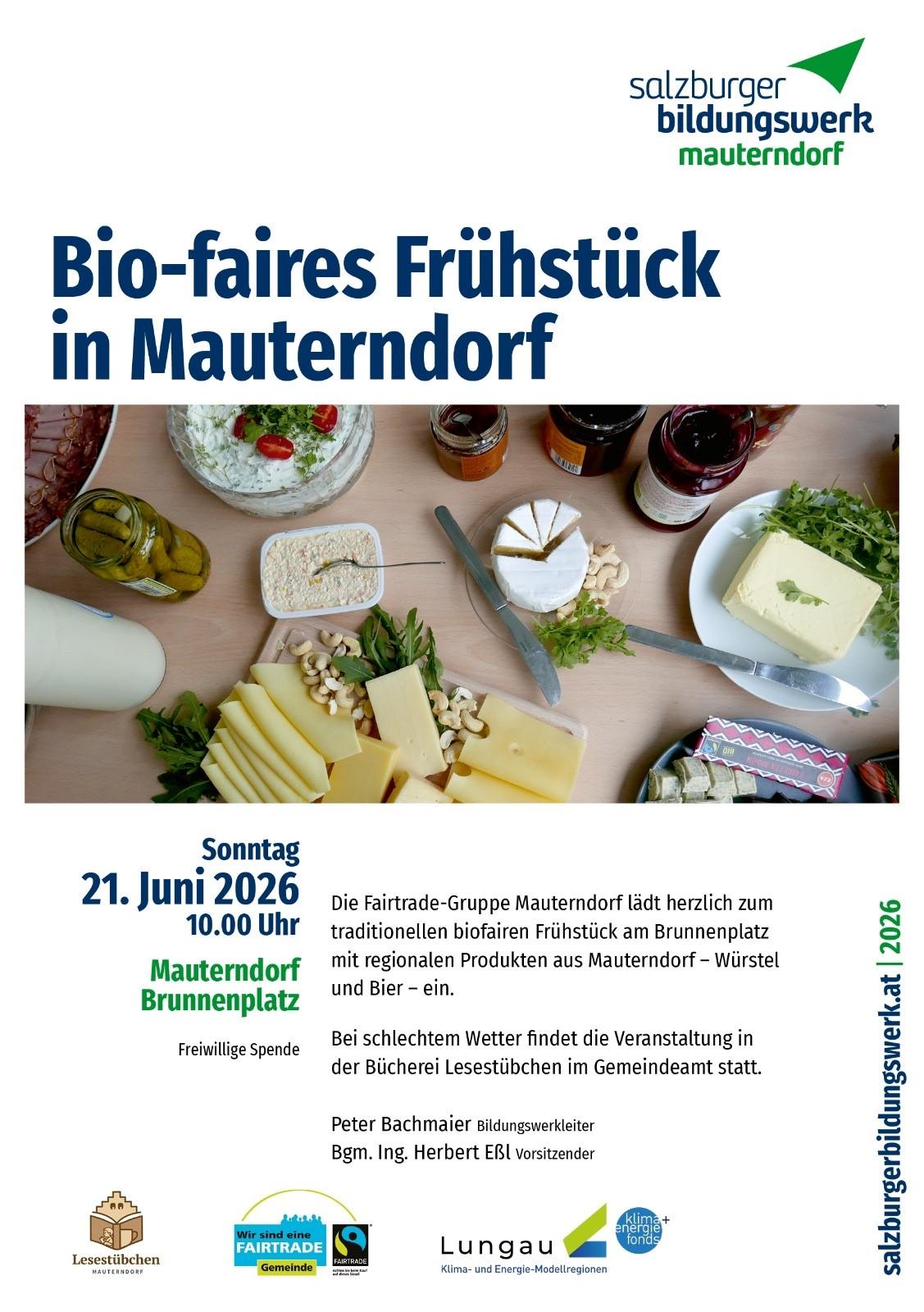 Bio-faires Frühstück in Mauterndorf