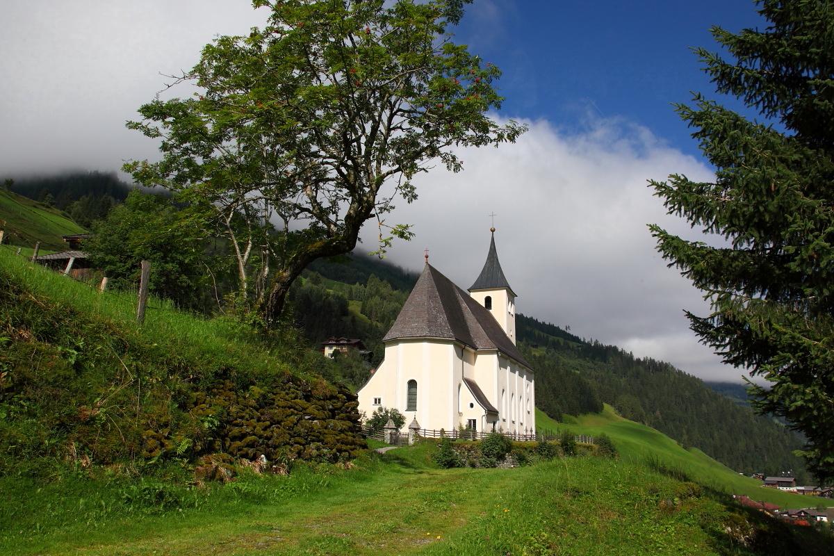Gottesdienst in Hüttschlag – Prozession Maria Himmelfahrt