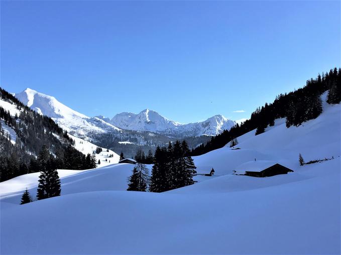 Winterwanderung vom Gasthof Lohfeyer zum Wandbauer oder Hirschbichl