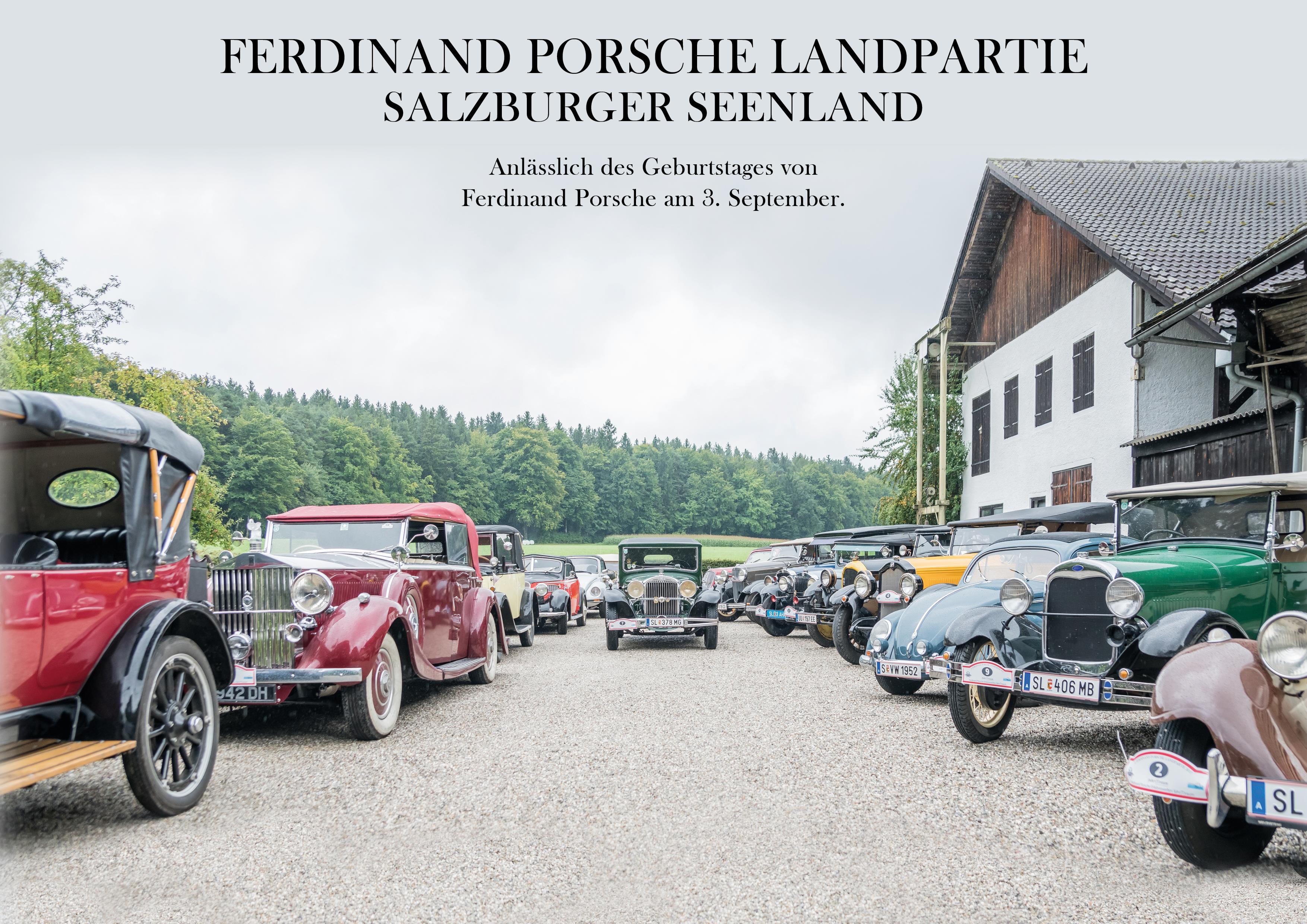 10. Ferdinand Porsche Landpartie – Oldtimerausfahrt