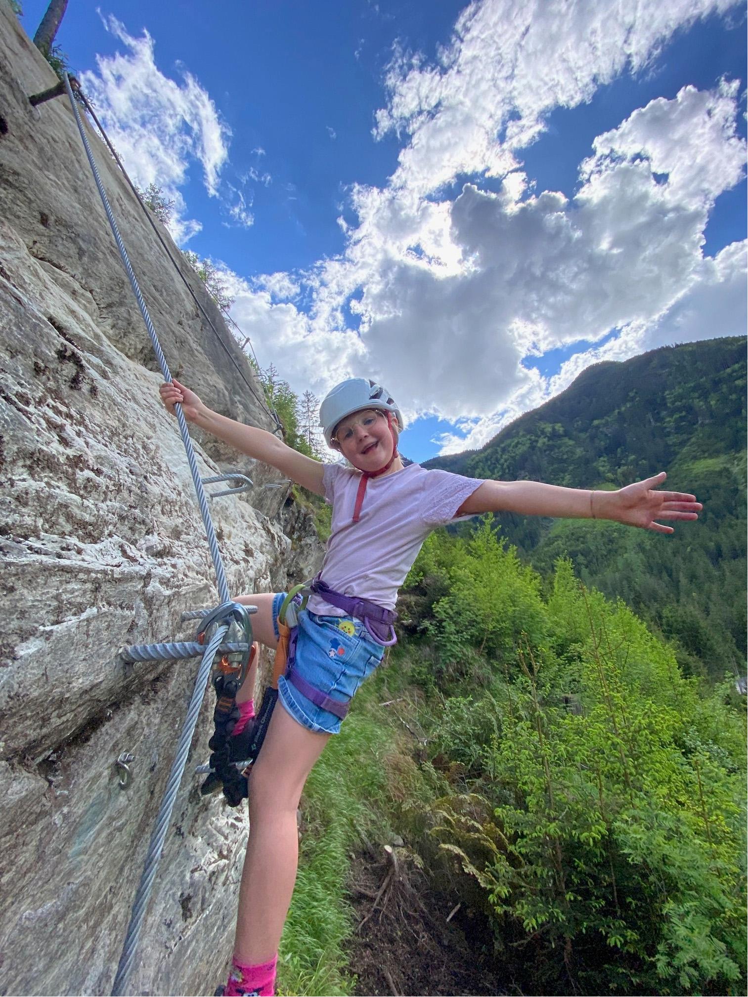 KLETTERSTEIG, Seil-Brücke und Flying Fox