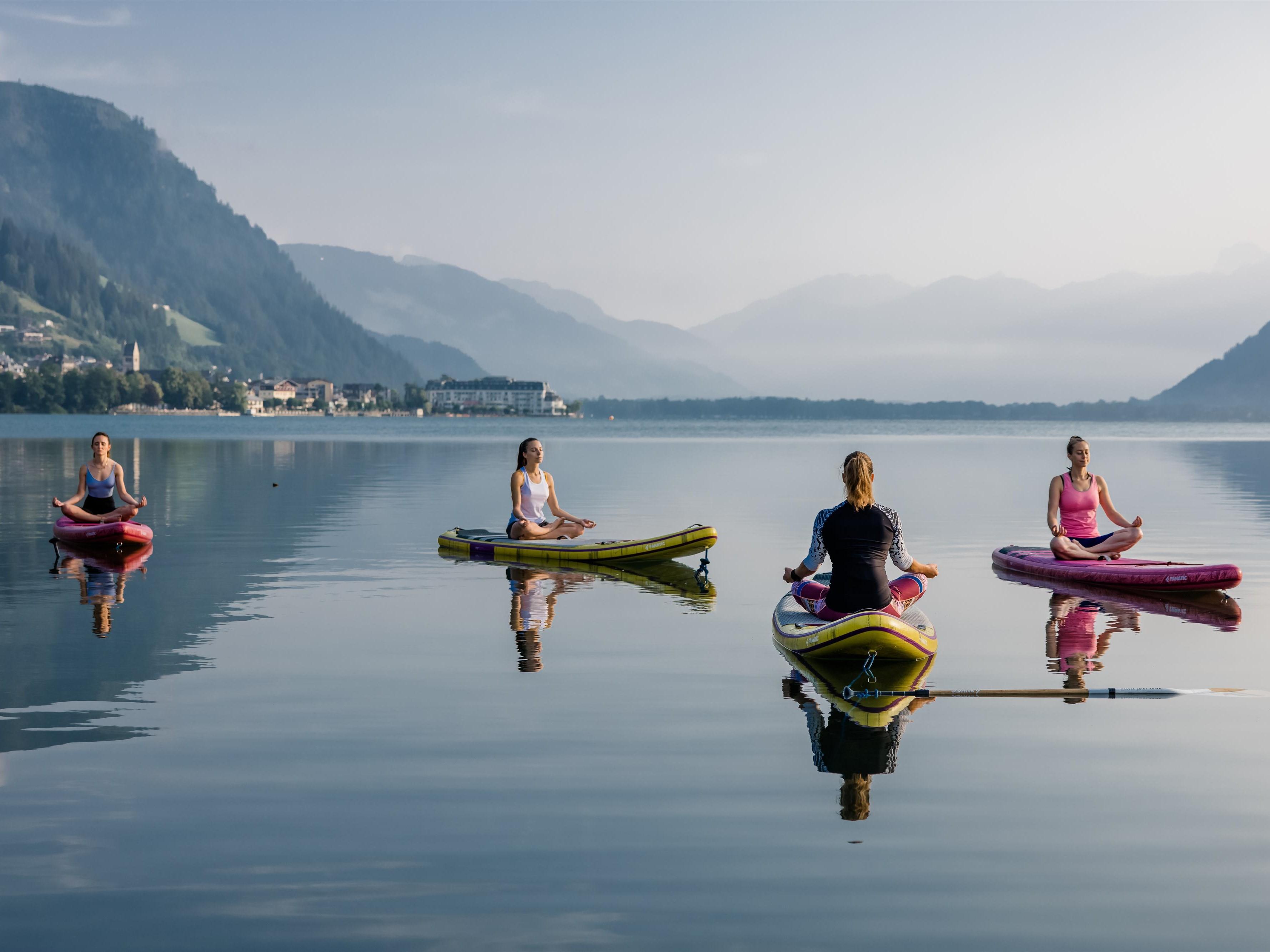 SUP Yoga am Zeller See